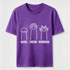 PetTaxClub Rock Paper Scissors Cat Classic T-Shirt
