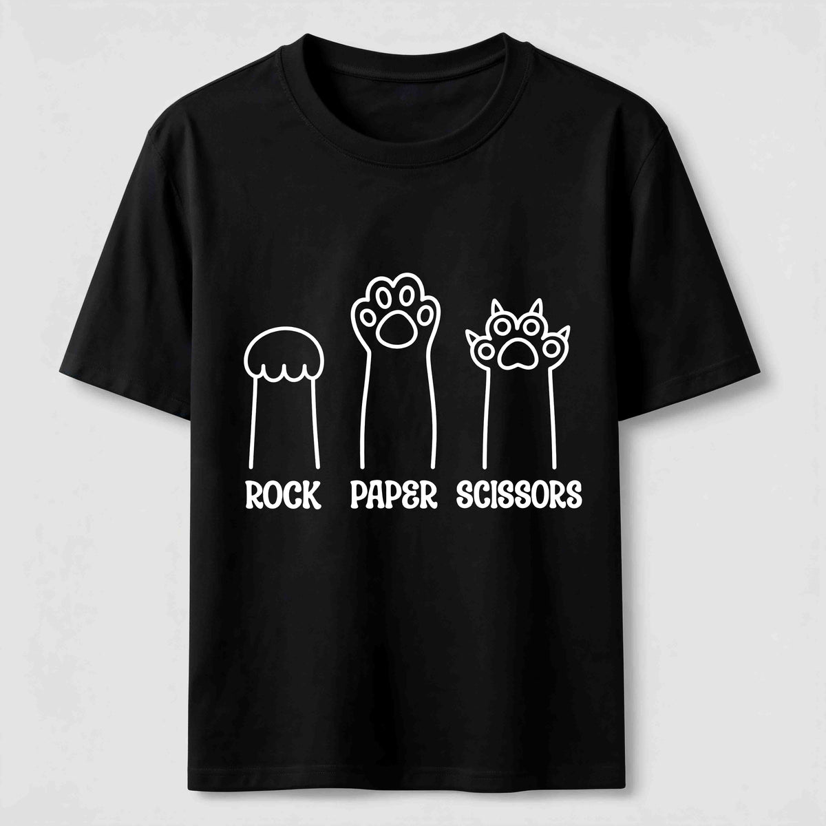 PetTaxClub Rock Paper Scissors Cat Classic T-Shirt