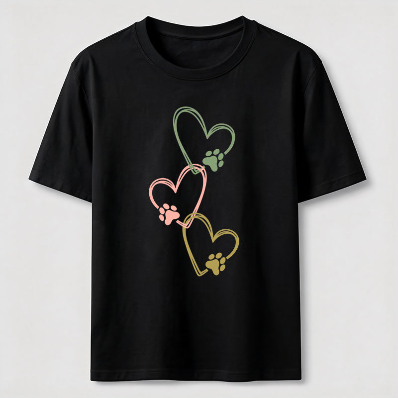 PetTaxClub Three Hearts Three Paws Classic T-Shirt