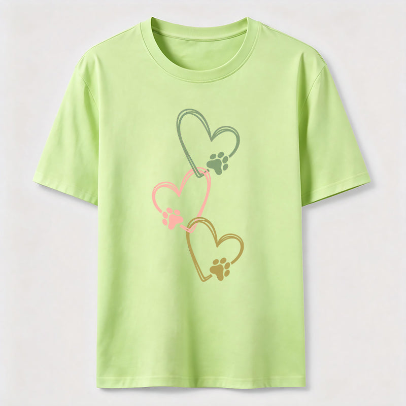 PetTaxClub Three Hearts Three Paws Classic T-Shirt