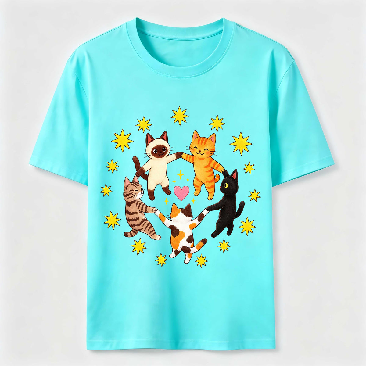PetTaxClub Cats Holding Paws Classic T-Shirt