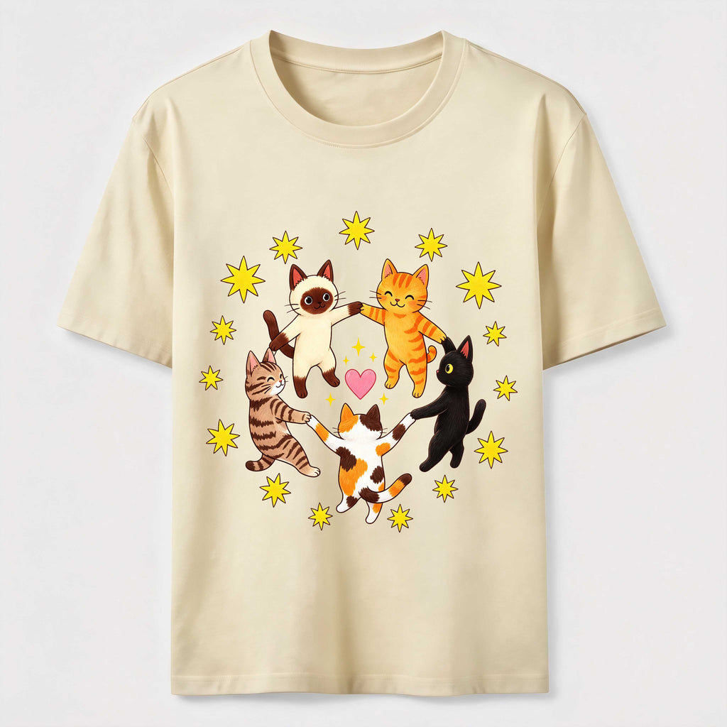 PetTaxClub Cats Holding Paws Classic T-Shirt