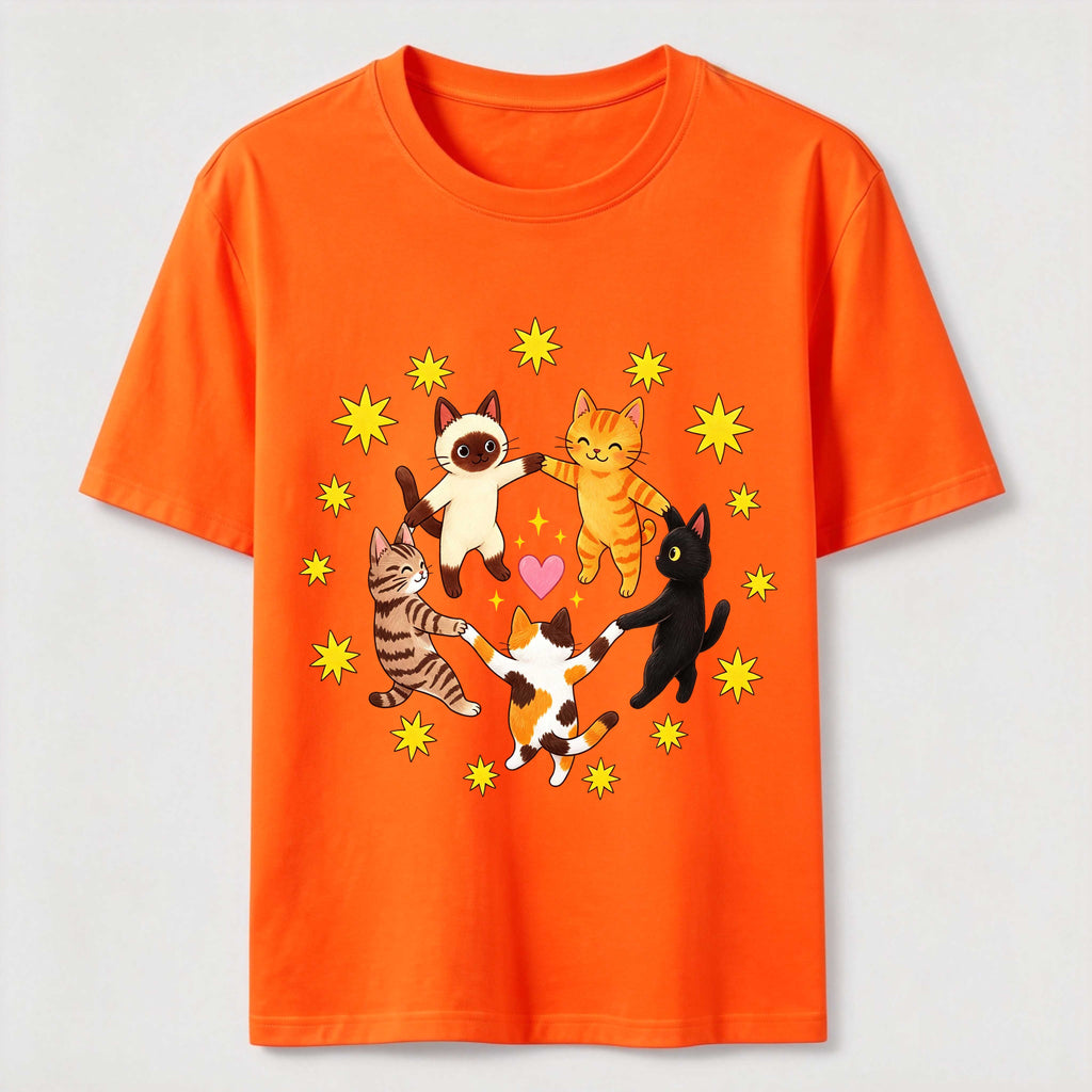 PetTaxClub Cats Holding Paws Classic T-Shirt