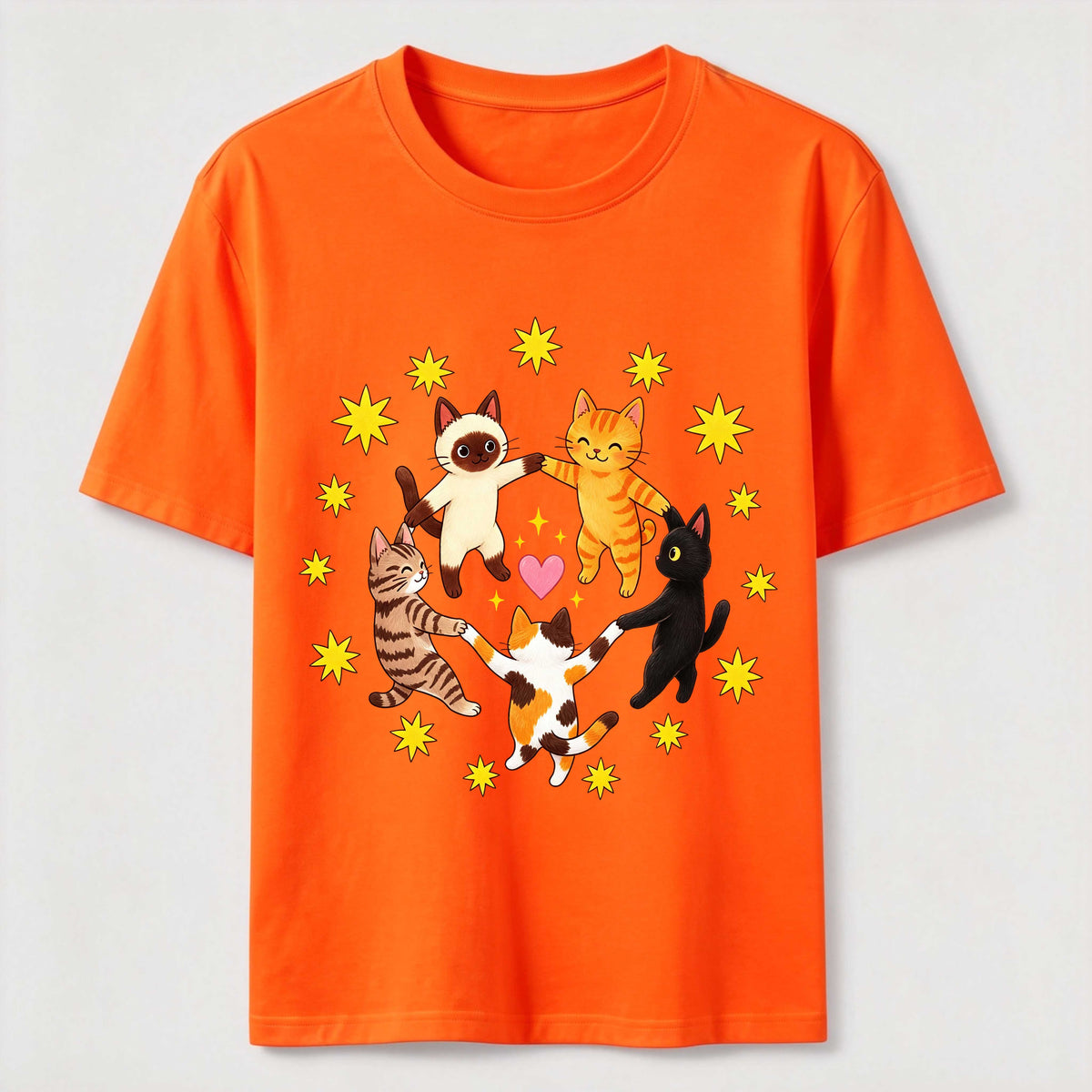 PetTaxClub Cats Holding Paws Classic T-Shirt