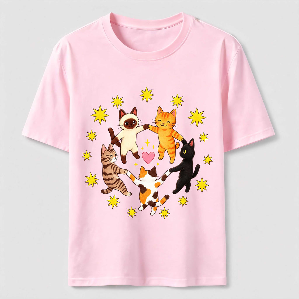 PetTaxClub Cats Holding Paws Classic T-Shirt