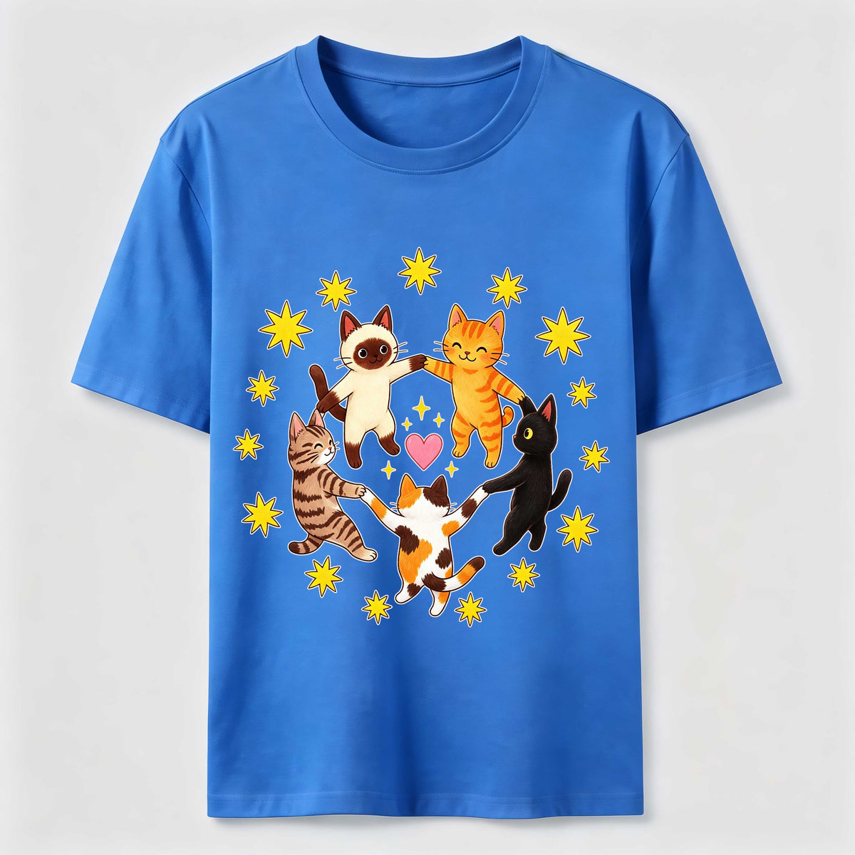 PetTaxClub Cats Holding Paws Classic T-Shirt
