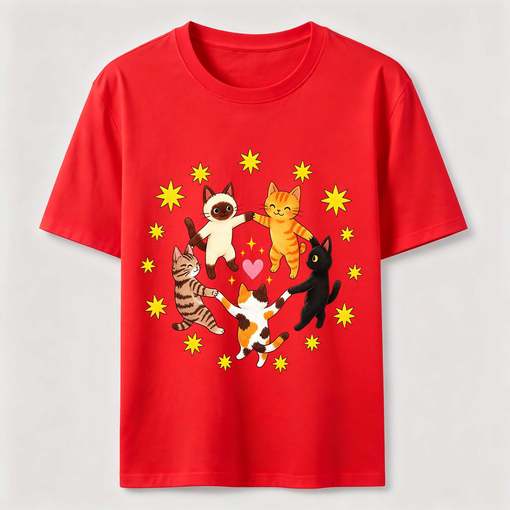 PetTaxClub Cats Holding Paws Classic T-Shirt