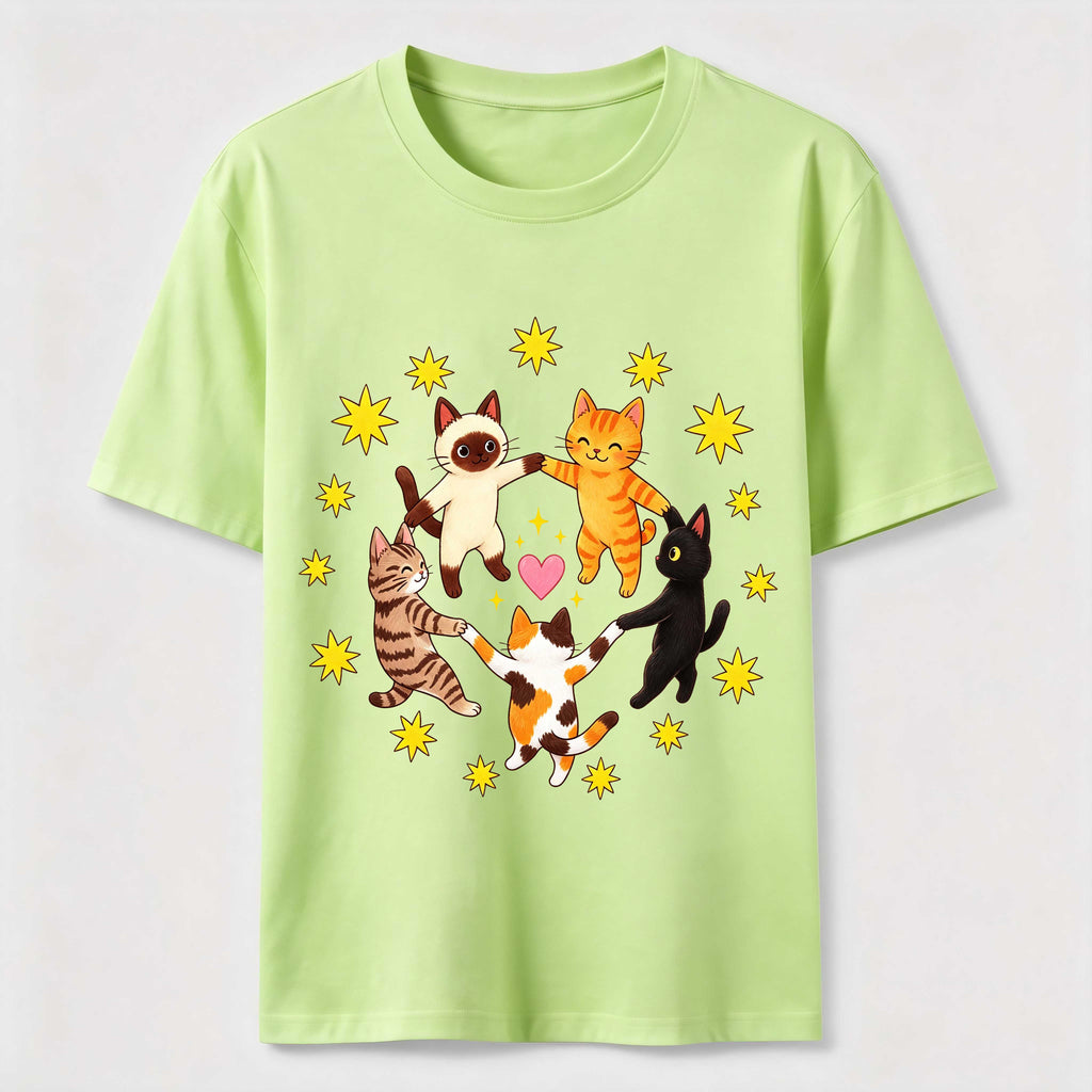 PetTaxClub Cats Holding Paws Classic T-Shirt