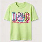 PetTaxClub Checkered Dog Mom Paw Classic T-Shirt