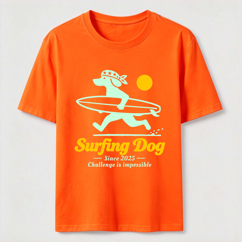 PetTaxClub Retro Surf Dog Classic T-Shirt