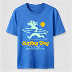 PetTaxClub Retro Surf Dog Classic T-Shirt
