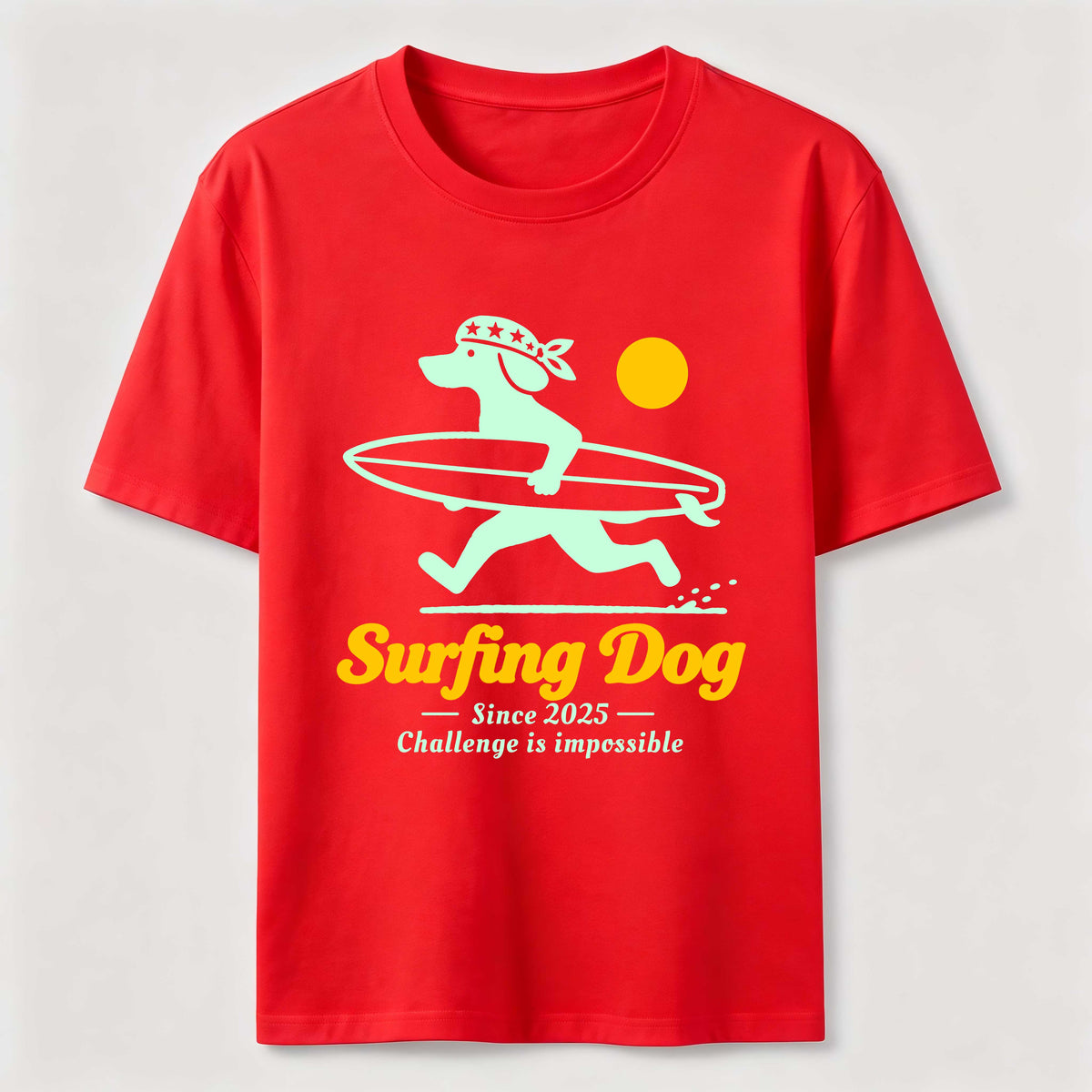 PetTaxClub Retro Surf Dog Classic T-Shirt