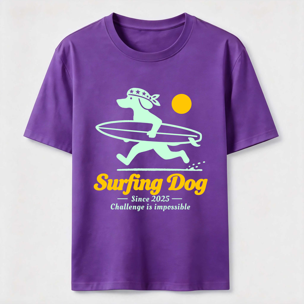 PetTaxClub Retro Surf Dog Classic T-Shirt