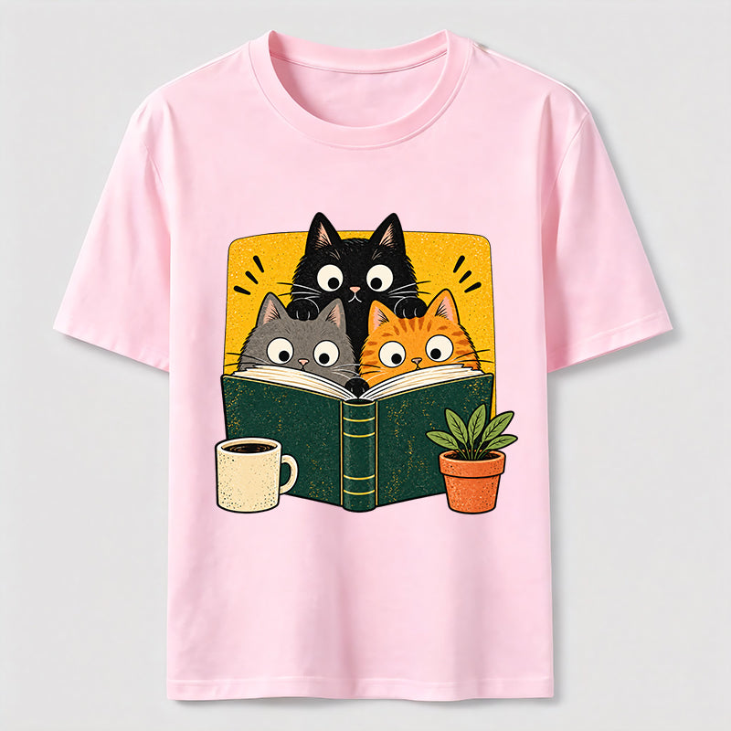 PetTaxClub Book Club Cats Classic T-Shirt