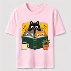 PetTaxClub Book Club Cats Classic T-Shirt