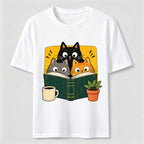 PetTaxClub Book Club Cats Classic T-Shirt