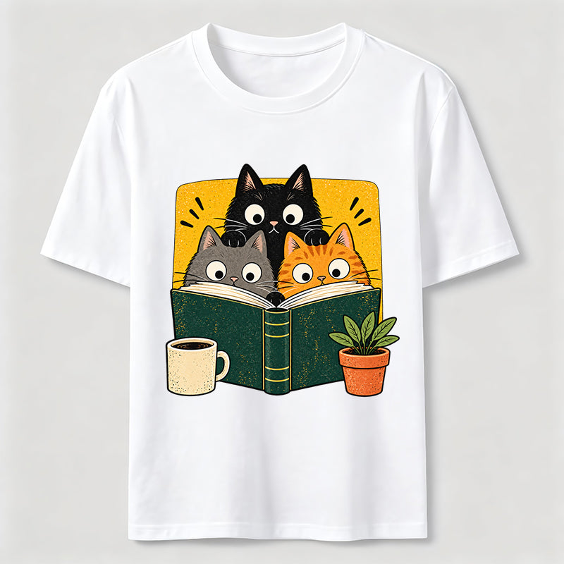 PetTaxClub Book Club Cats Classic T-Shirt