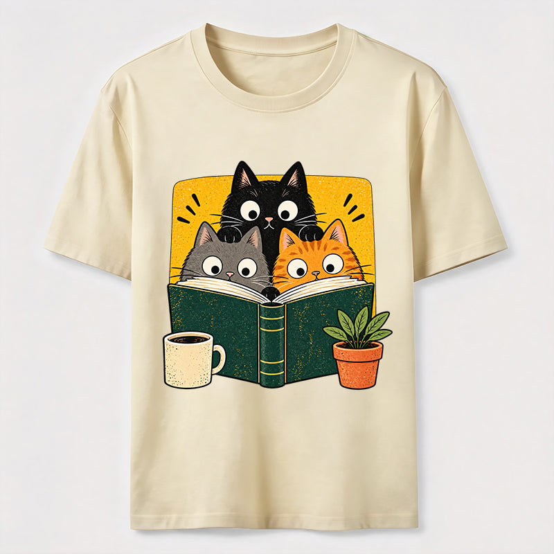 PetTaxClub Book Club Cats Classic T-Shirt