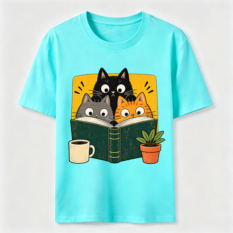 PetTaxClub Book Club Cats Classic T-Shirt