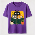 PetTaxClub Book Club Cats Classic T-Shirt