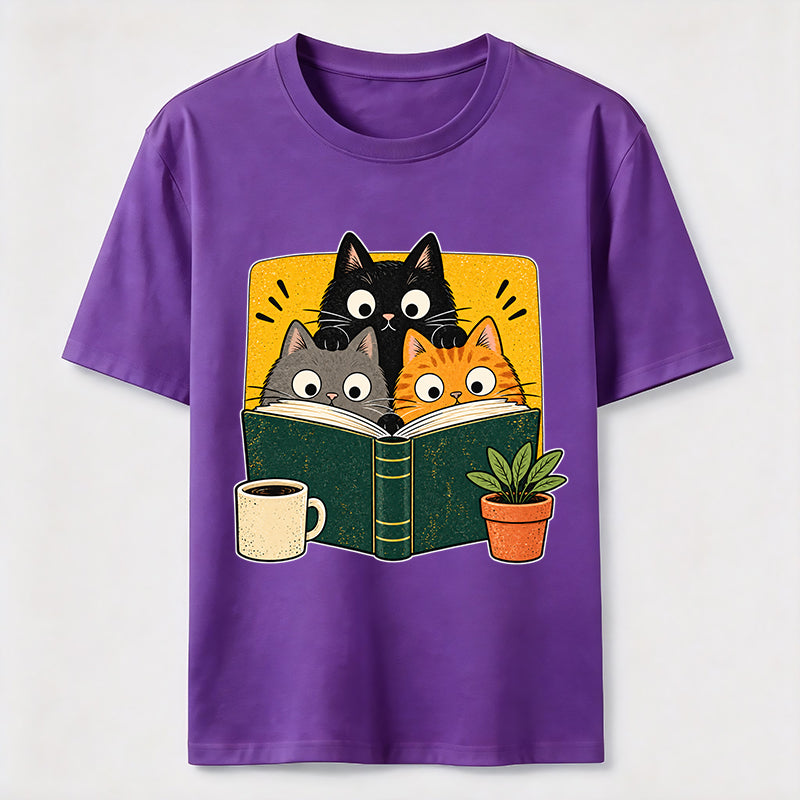 PetTaxClub Book Club Cats Classic T-Shirt