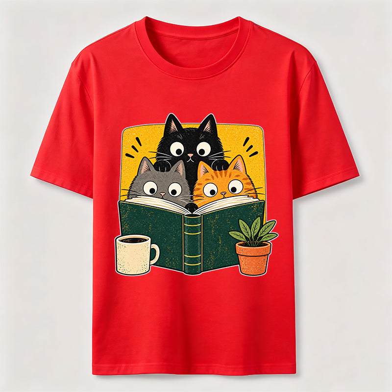PetTaxClub Book Club Cats Classic T-Shirt