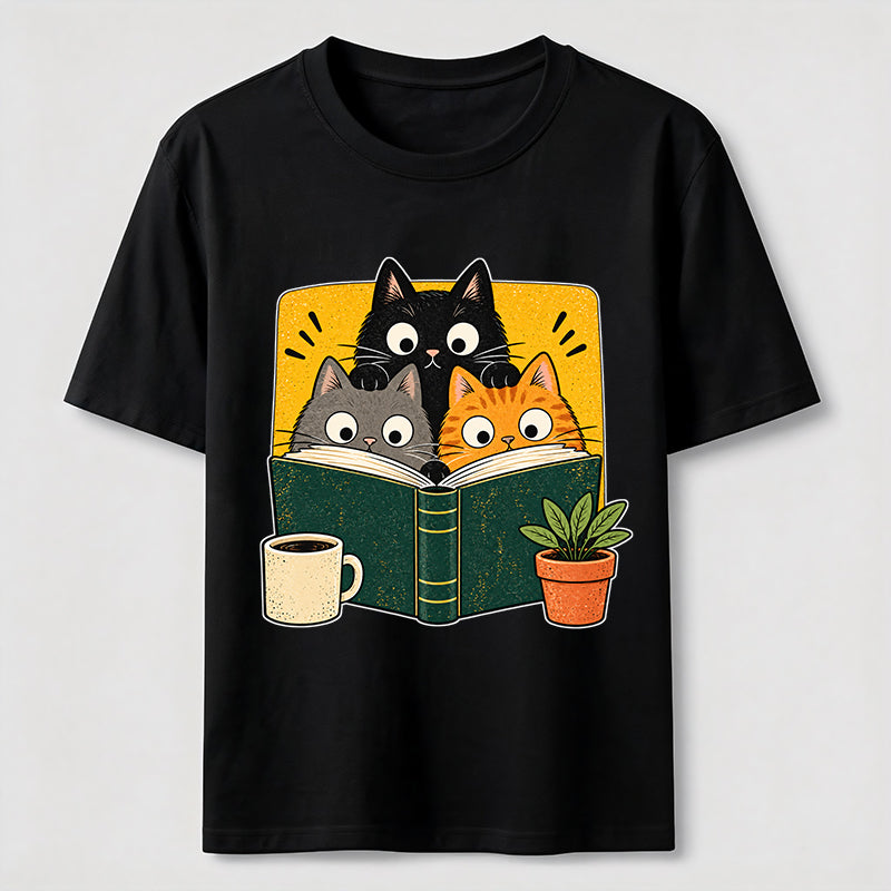 PetTaxClub Book Club Cats Classic T-Shirt