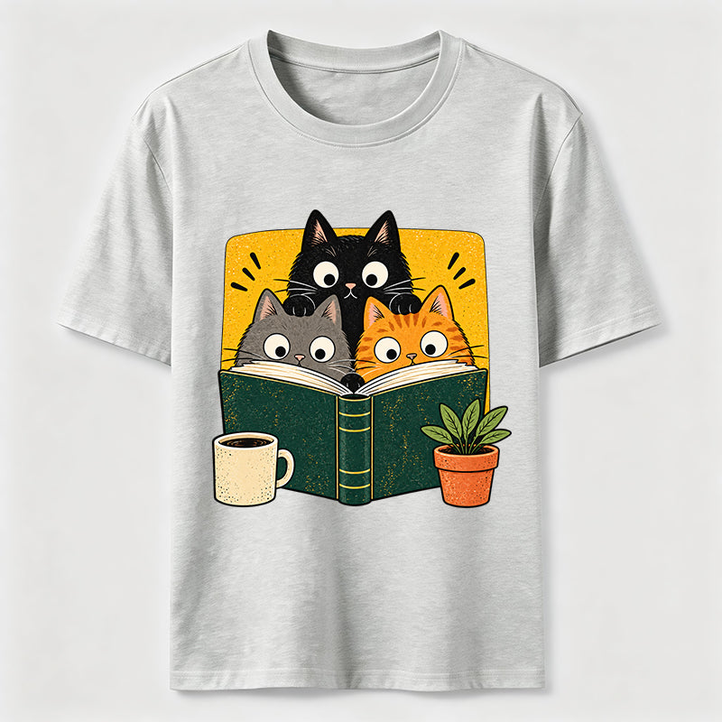 PetTaxClub Book Club Cats Classic T-Shirt