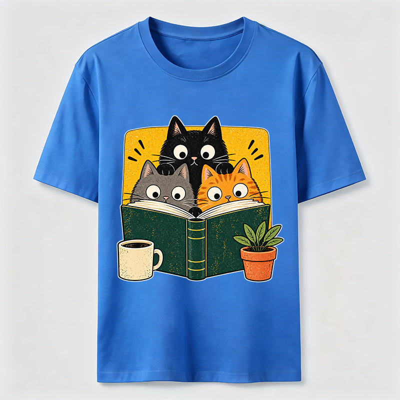 PetTaxClub Book Club Cats Classic T-Shirt