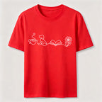 PetTaxClub Coffee Dog Books Flowers Classic T-Shirt