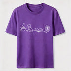 PetTaxClub Coffee Dog Books Flowers Classic T-Shirt
