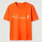 PetTaxClub Coffee Dog Books Flowers Classic T-Shirt