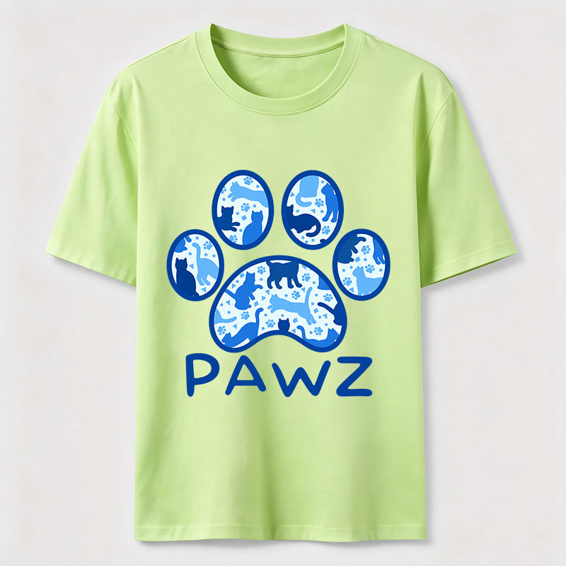 PetTaxClub Pawz Cat Pattern Classic T-Shirt