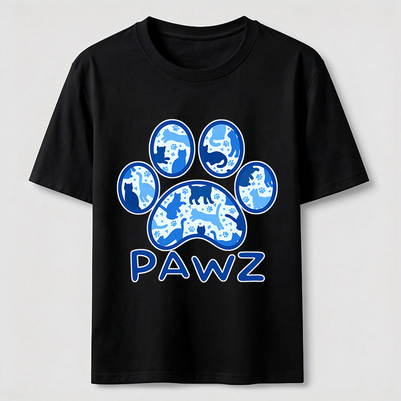 PetTaxClub Pawz Cat Pattern Classic T-Shirt