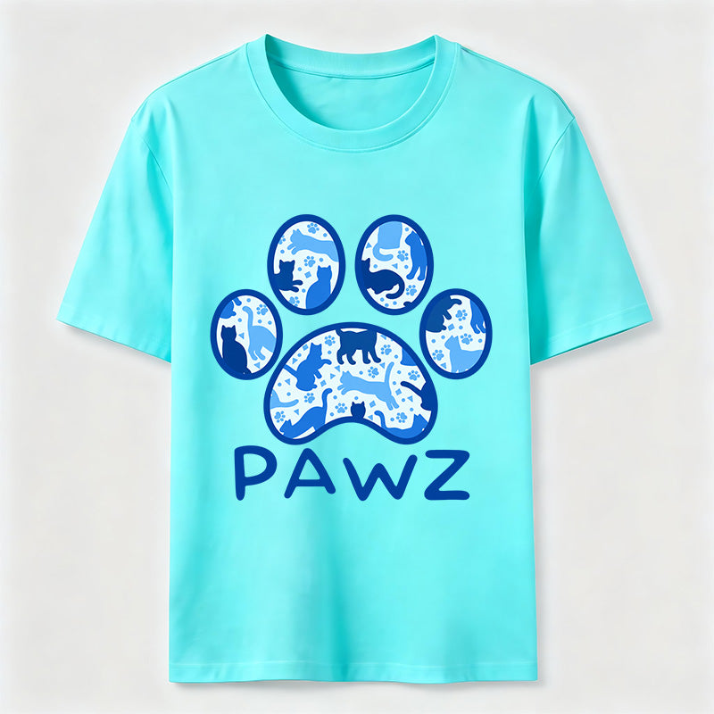 PetTaxClub Pawz Cat Pattern Classic T-Shirt