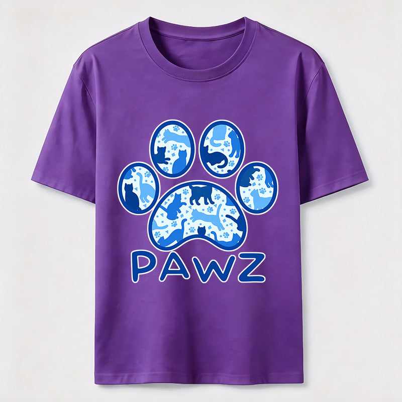 PetTaxClub Pawz Cat Pattern Classic T-Shirt