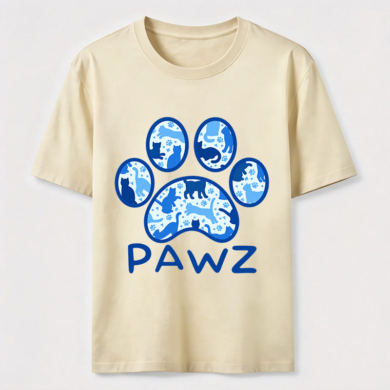 PetTaxClub Pawz Cat Pattern Classic T-Shirt