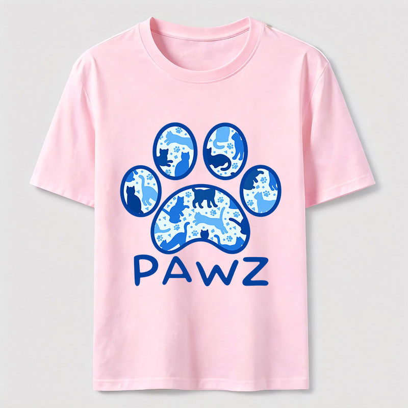 PetTaxClub Pawz Cat Pattern Classic T-Shirt