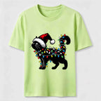 PetTaxClub Christmas Lights Cat Classic T-Shirt