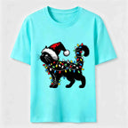 PetTaxClub Christmas Lights Cat Classic T-Shirt