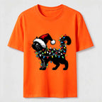 PetTaxClub Christmas Lights Cat Classic T-Shirt