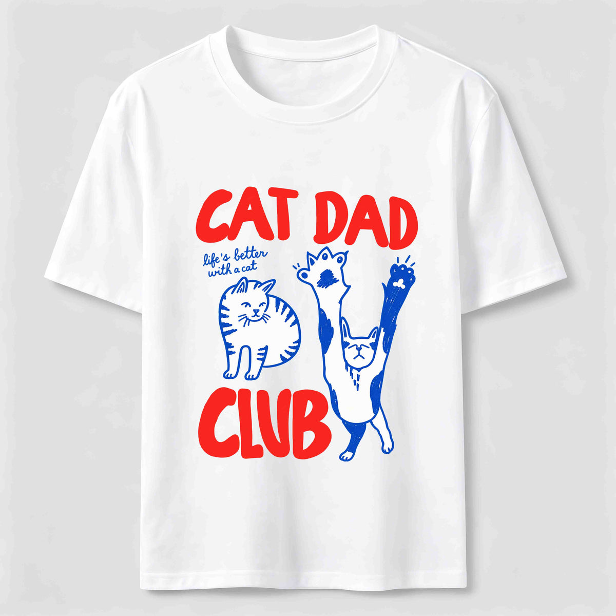PetTaxClub Cat Dad Club Classic T-Shirt