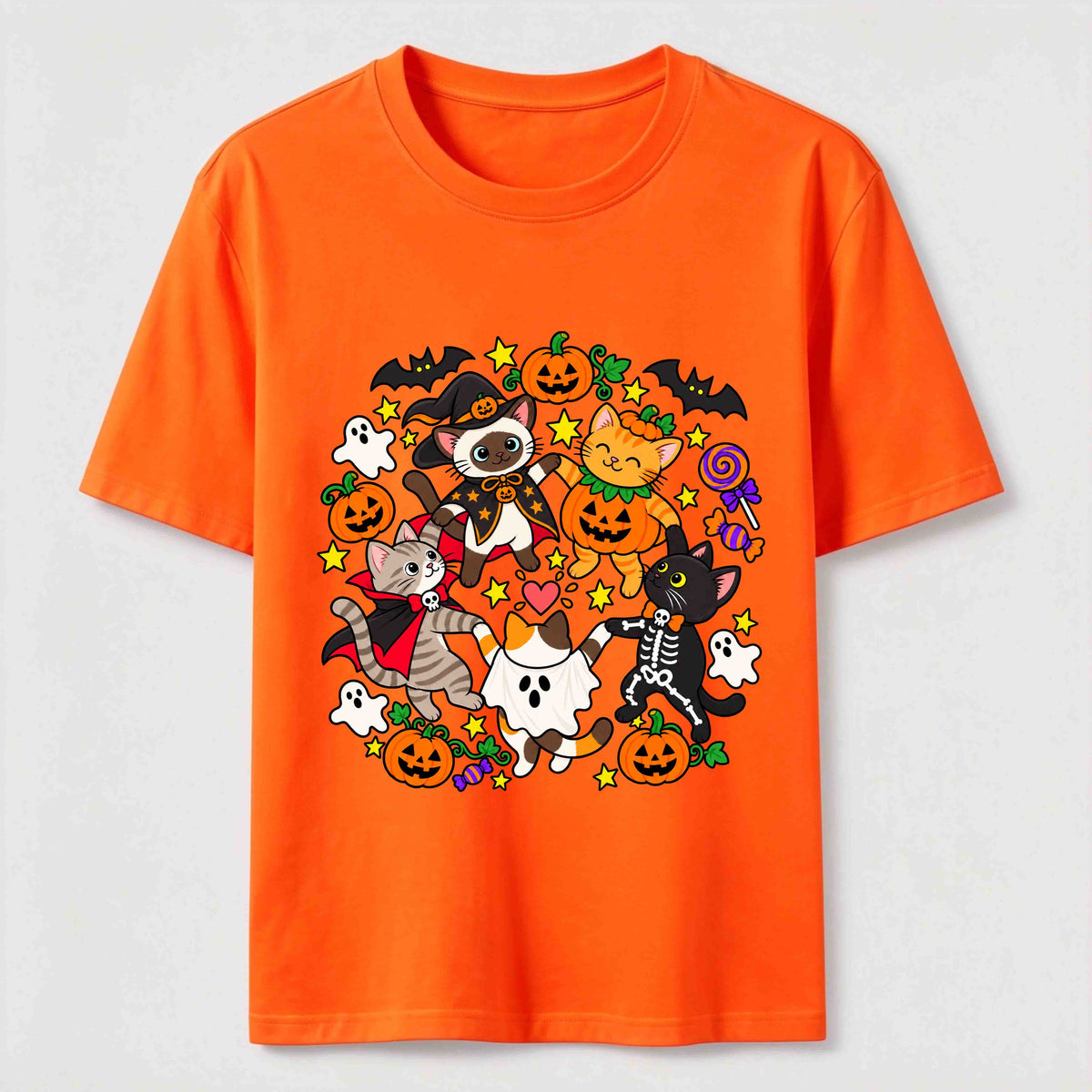 PetTaxClub Halloween Cat Costume Circle Classic T-Shirt