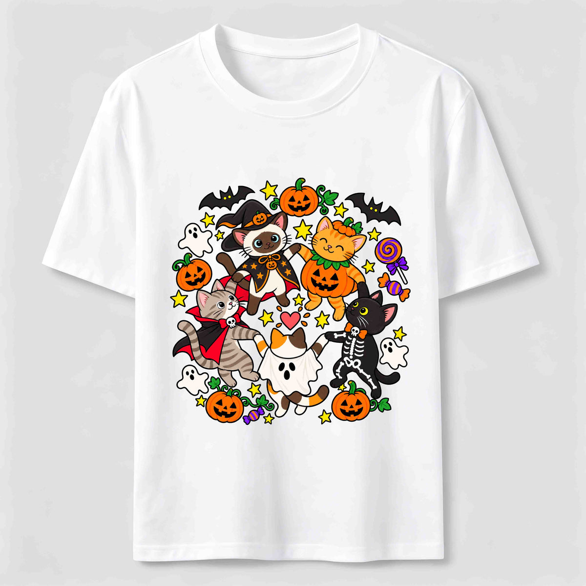 PetTaxClub Halloween Cat Costume Circle Classic T-Shirt