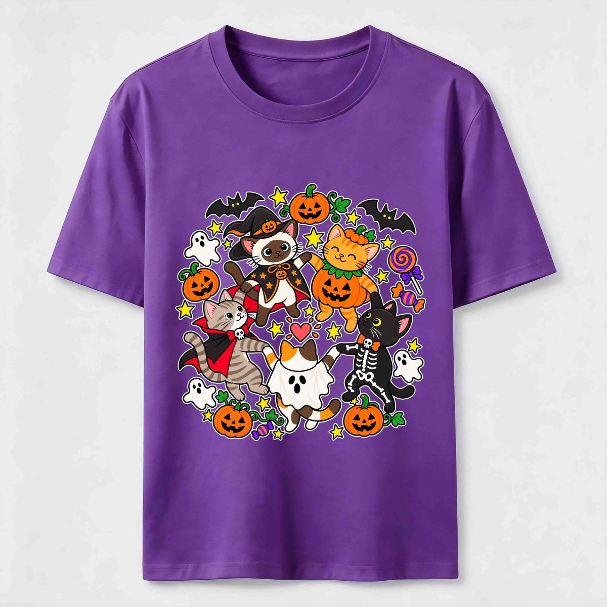 PetTaxClub Halloween Cat Costume Circle Classic T-Shirt