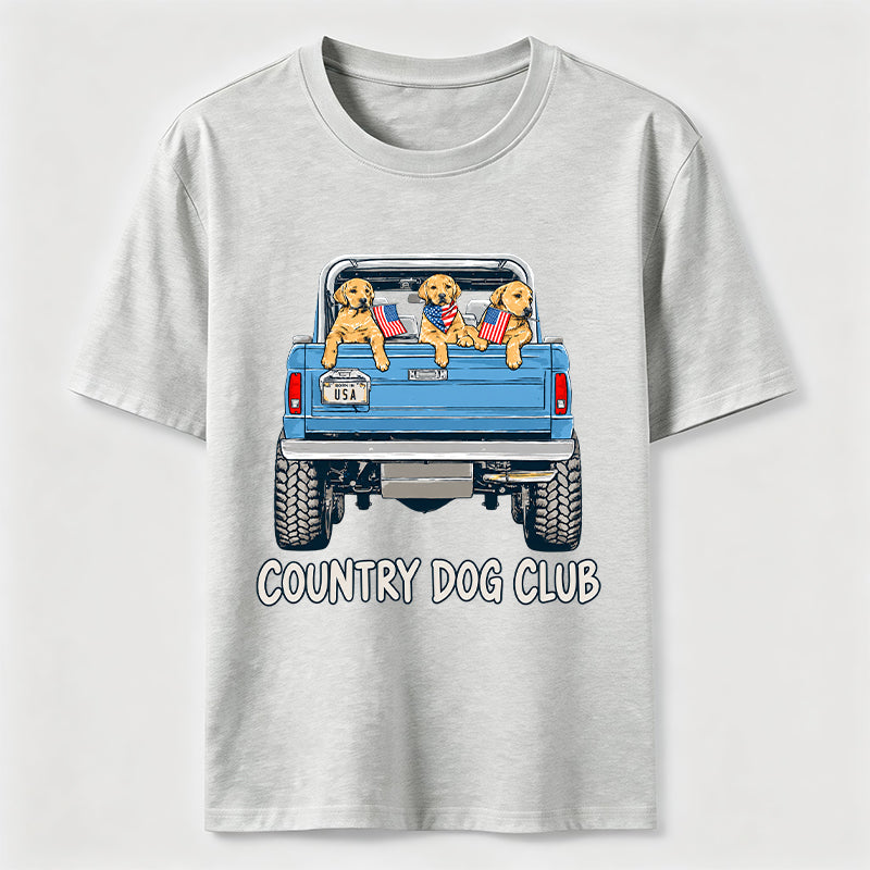 PetTaxClub Country Dog Club Classic T-Shirt