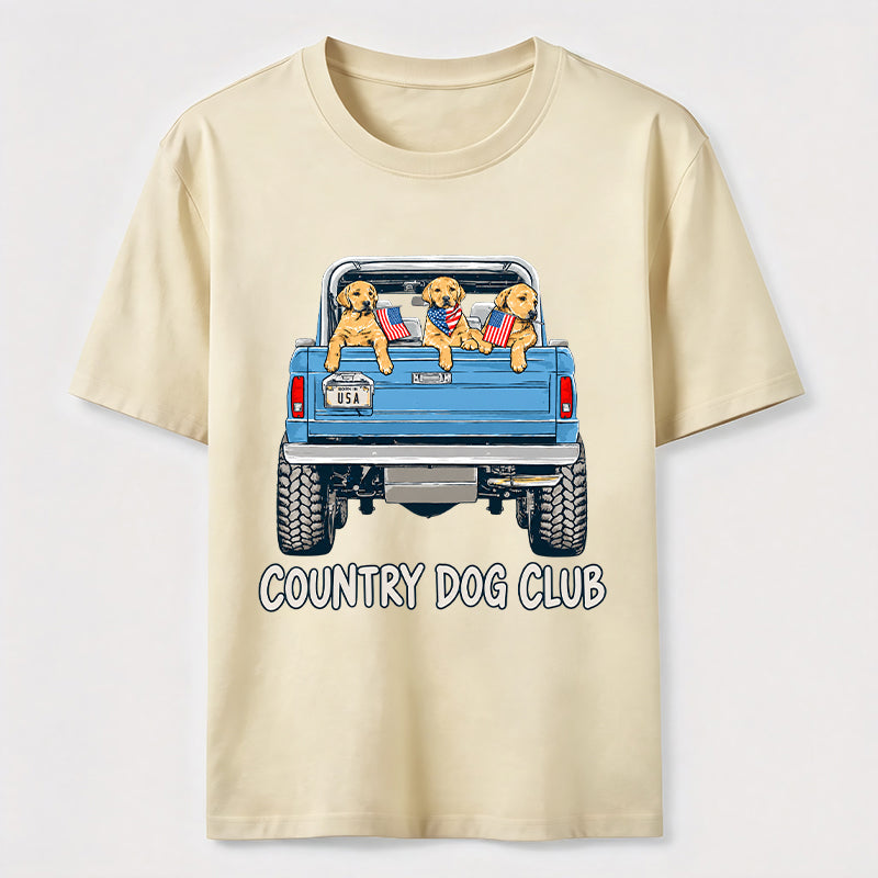 PetTaxClub Country Dog Club Classic T-Shirt