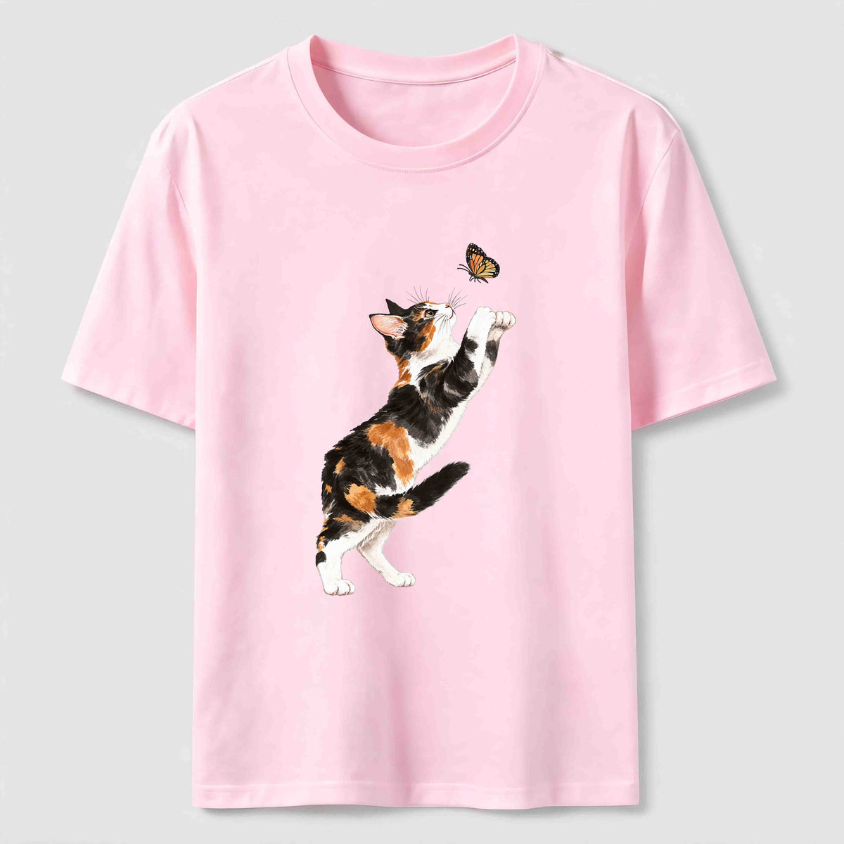 PetTaxClub Butterfly Chase Cats Classic T-Shirt