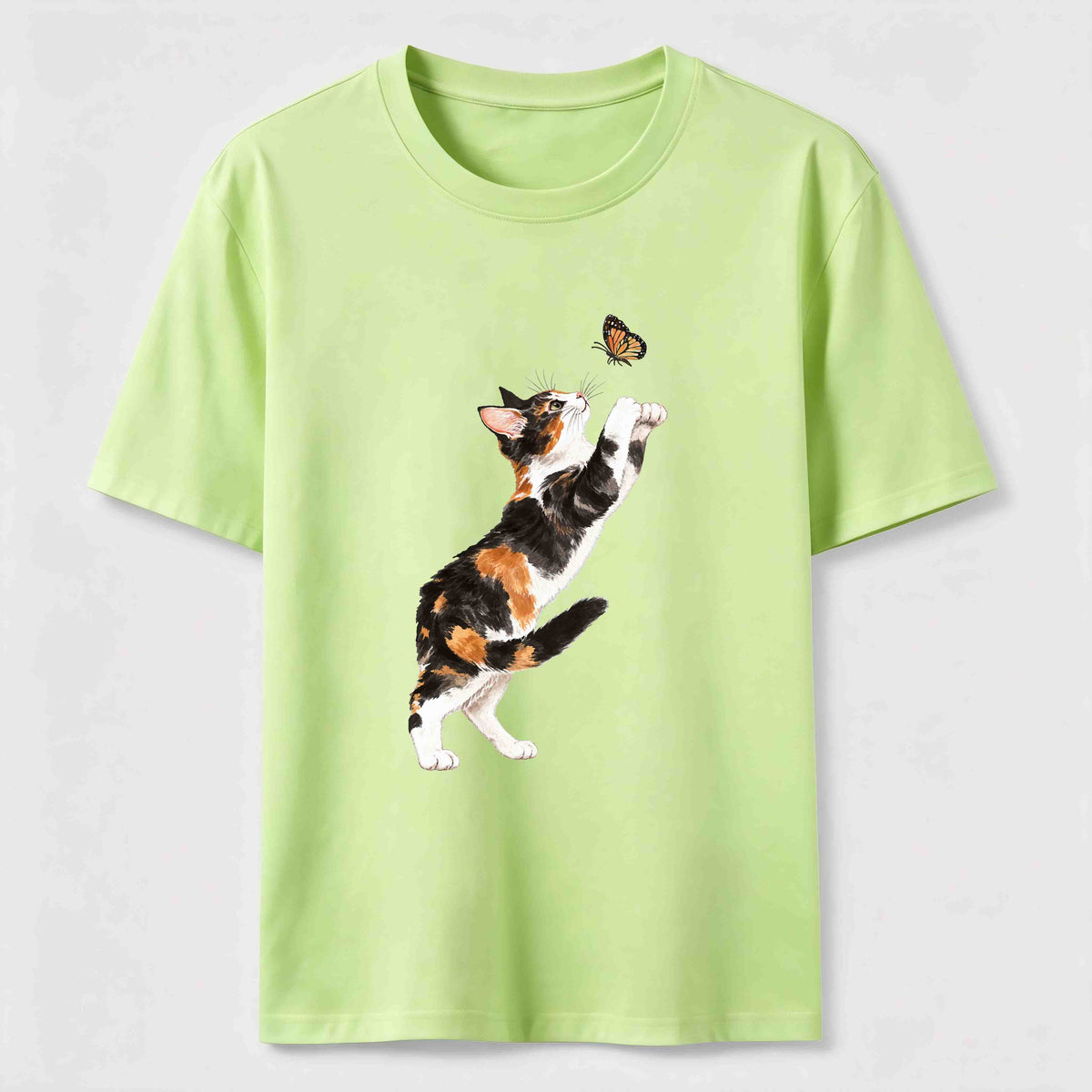 PetTaxClub Butterfly Chase Cats Classic T-Shirt