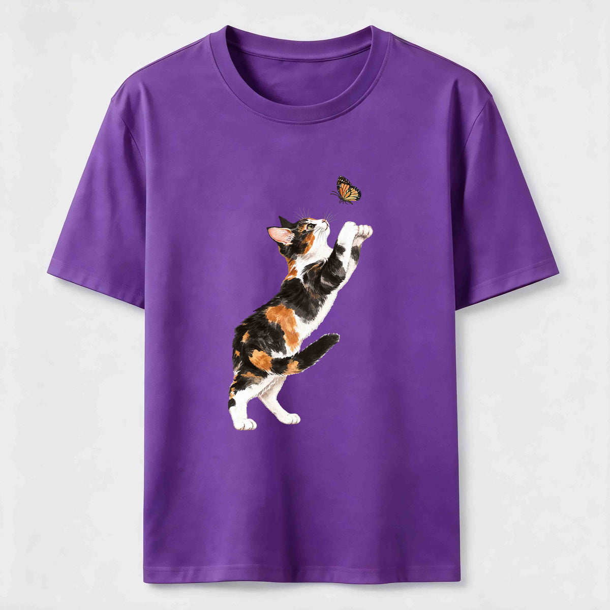 PetTaxClub Butterfly Chase Cats Classic T-Shirt